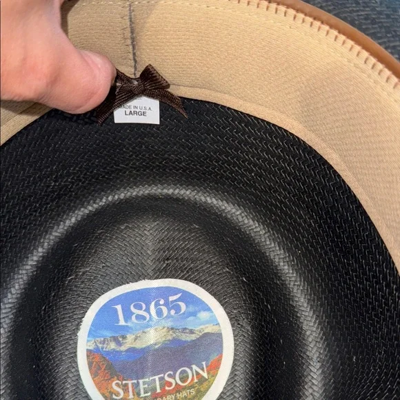 Stetson Classic Black Men's Hat - Picture 8 of 9